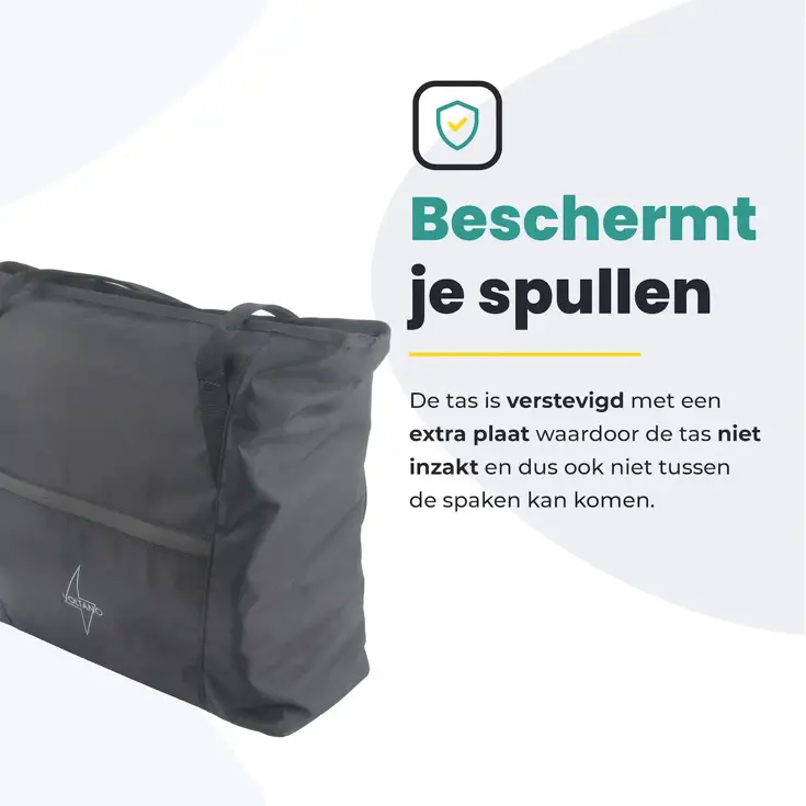 Voltano Shopper Enkele Fietstas 19L