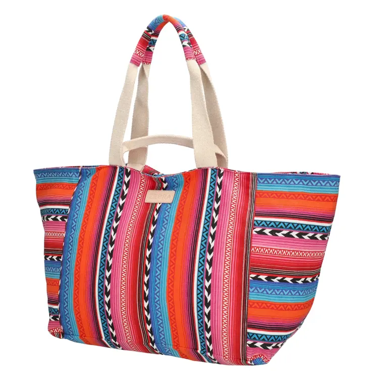 Richelle - Strandtas - Shopper - Ritssluiting