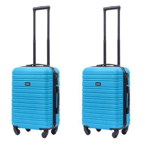 Kofferset S ABS 39L met TSA-slot en 360° wielen