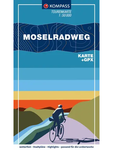 Fietskaart FTK 7007 Moselradweg