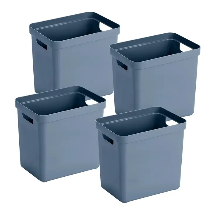 Sigma home - Opbergbox - 25L - 4-delig