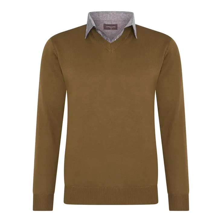 Heren Pullover Mock