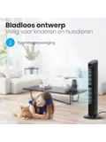 Torenventilator – 74cm – Zwart
