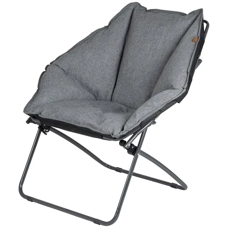 Bo-Camp Moon chair Silvertown Grijs