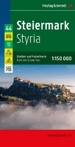 Wegenkaart Stiermarken