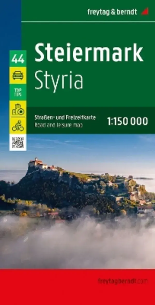 Wegenkaart Stiermarken