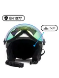 Vizorz Skihelm - Inclusief 2 vizieren
