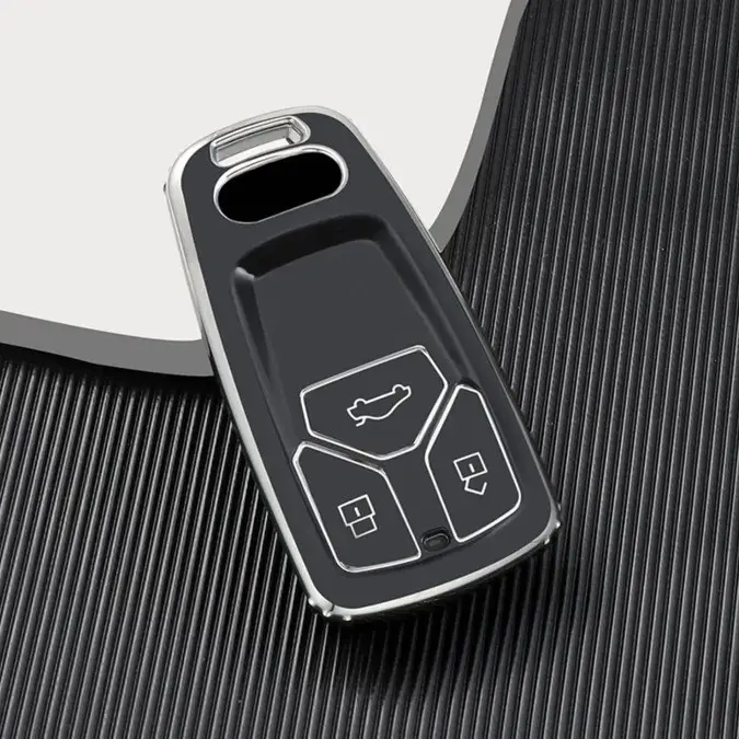 Dutch Shield Sleutelhoesje  Audi zwart B3