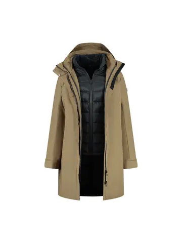 Travelin' Ginser Dames 3-in-1 Parka