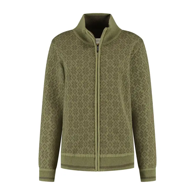 MGO Lou Dames - Outdoorvest - Noors patroon