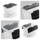 Onyx opbergbox transparant 15L- 3 delig