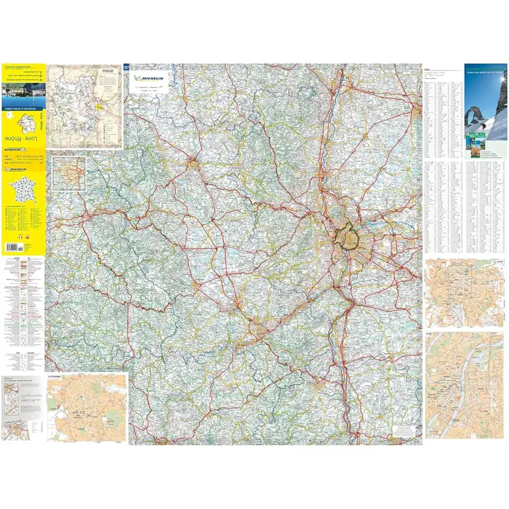 Wegenkaart Local 327 Loire - Rhone