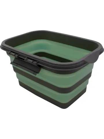 Eurotrail Siliconen Opvoubare Mand + Deksel L