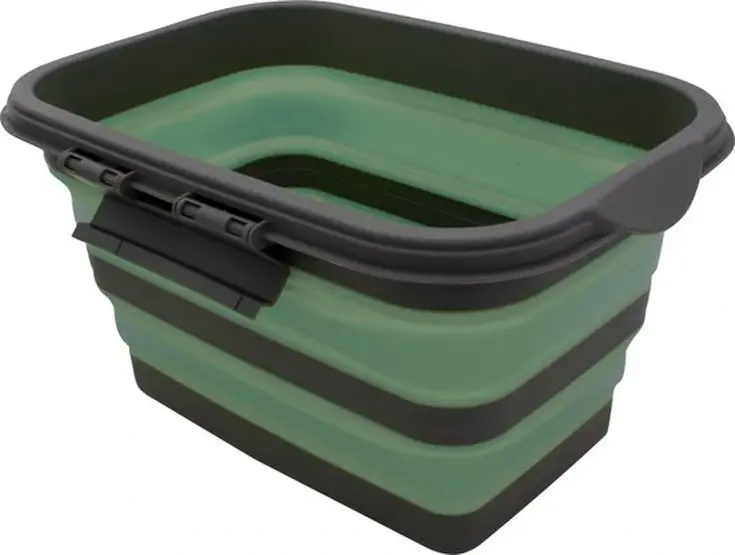 Eurotrail Siliconen Opvoubare Mand + Deksel L