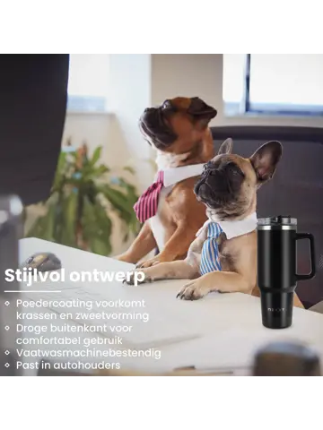 Nexxt Thermosbeker met Rietje - 1,2 Liter