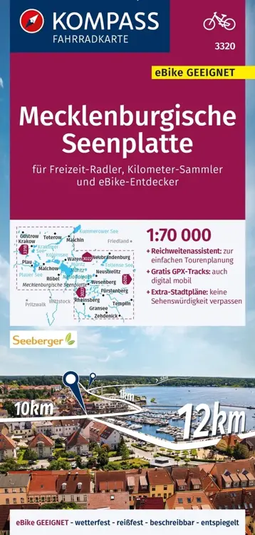 Fietskaart FK 3320 Mecklenburgische Seenplatt