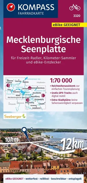 Fietskaart FK 3320 Mecklenburgische Seenplatt