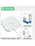 Draadloze Oplader - Wit