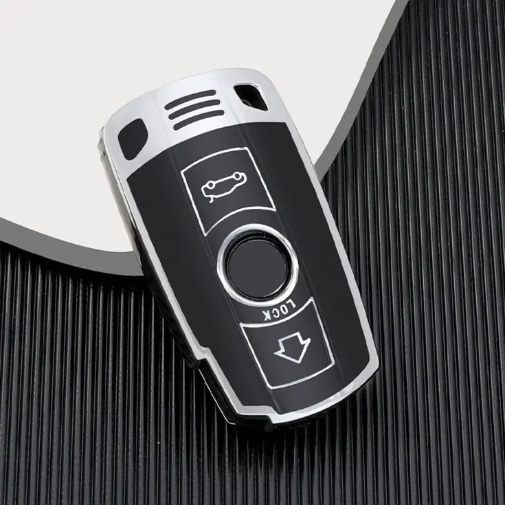 TPU Sleutelhoesje voor Bmw zwart E4