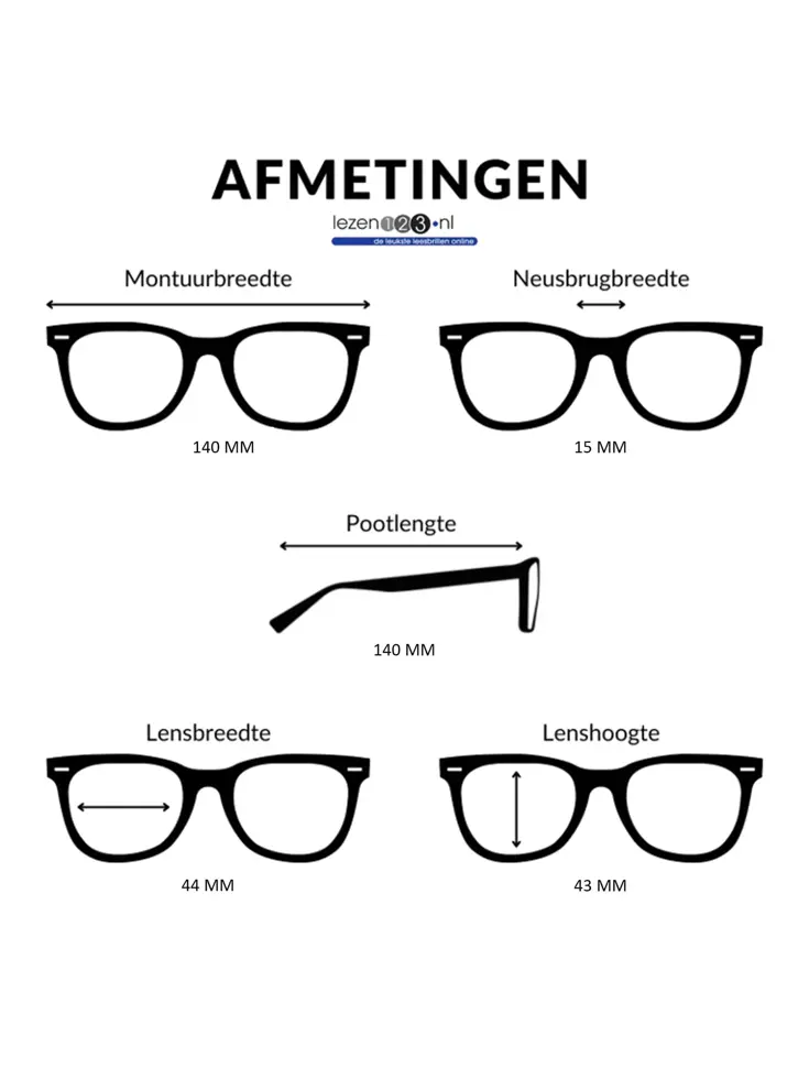 Leesbril Luke unisex