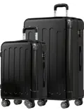 Kofferset – 2 Delig – 45L – Zwart