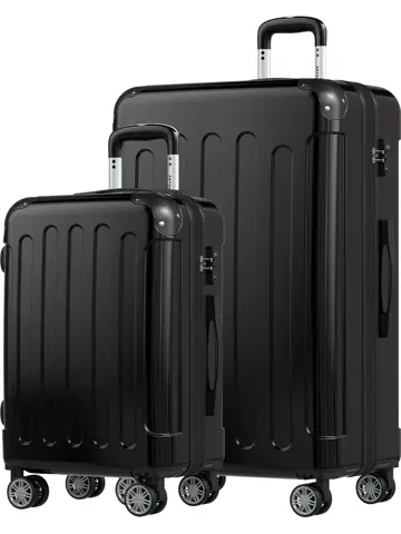 Kofferset – 2 Delig – 45L – Zwart