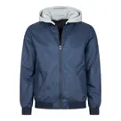 Heren Summer Jacket Navy Cappuccino Italia
