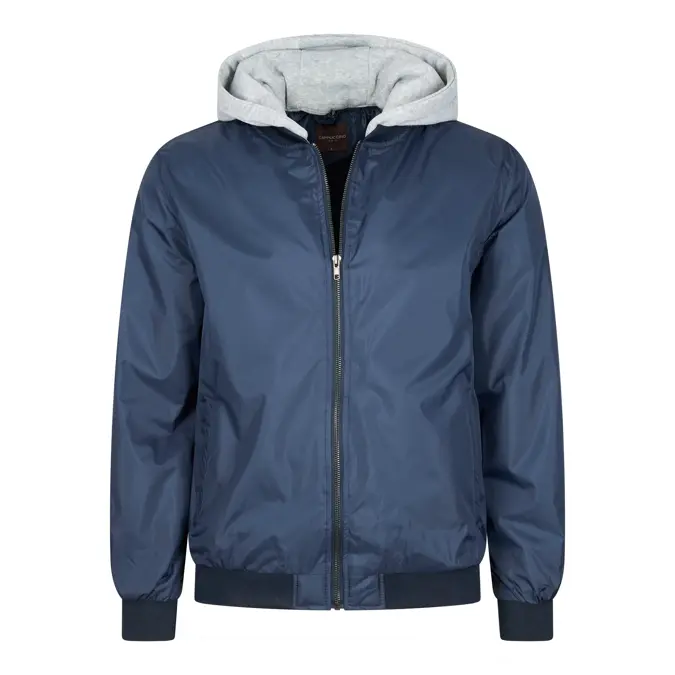 Heren Summer Jacket Navy Cappuccino Italia