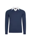 Heren Mock Pullover