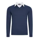 Heren Mock Pullover Cappuccino Italia