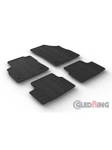 Opel Astra K 5 deurs & Sportstourer 6/2015- (handgeschakeld) - Rubbermatten - Gledring