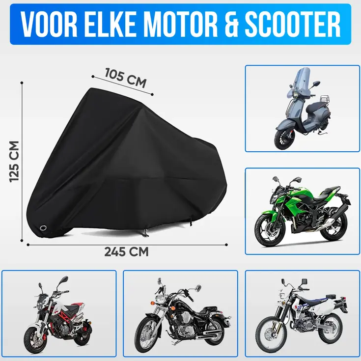 Universele Scooterhoes / Motorhoes