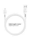 imoshion Braided Lightning-USB Kabel 3m
