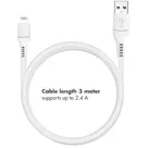 imoshion Braided Lightning-USB Kabel 3m
