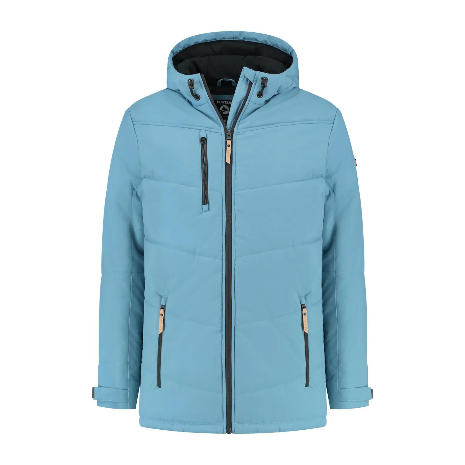 Travelin' Guss  Heren korte jas  Blauw