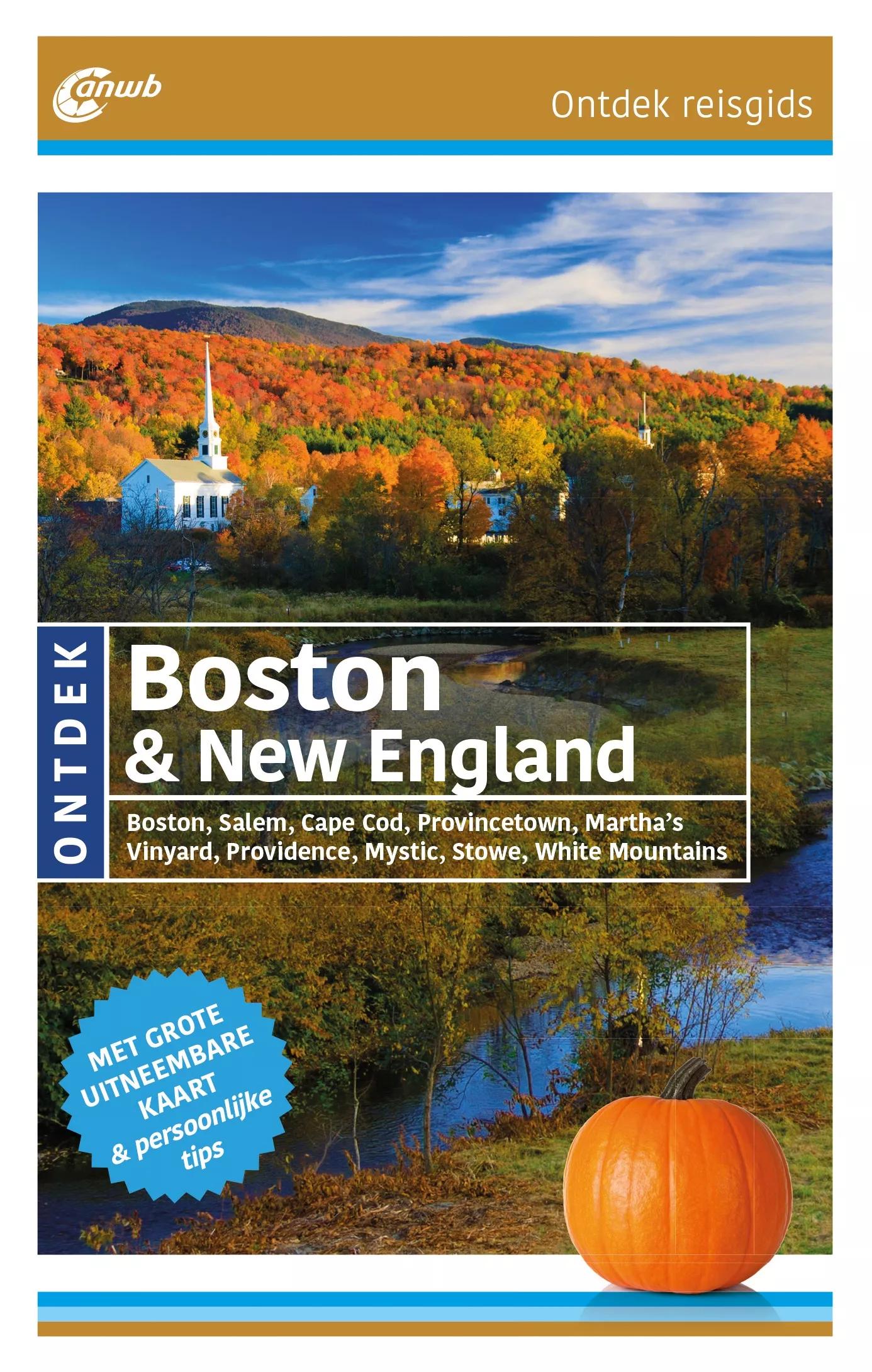 ANWB  Ontdek reisgids Boston en New England main product image