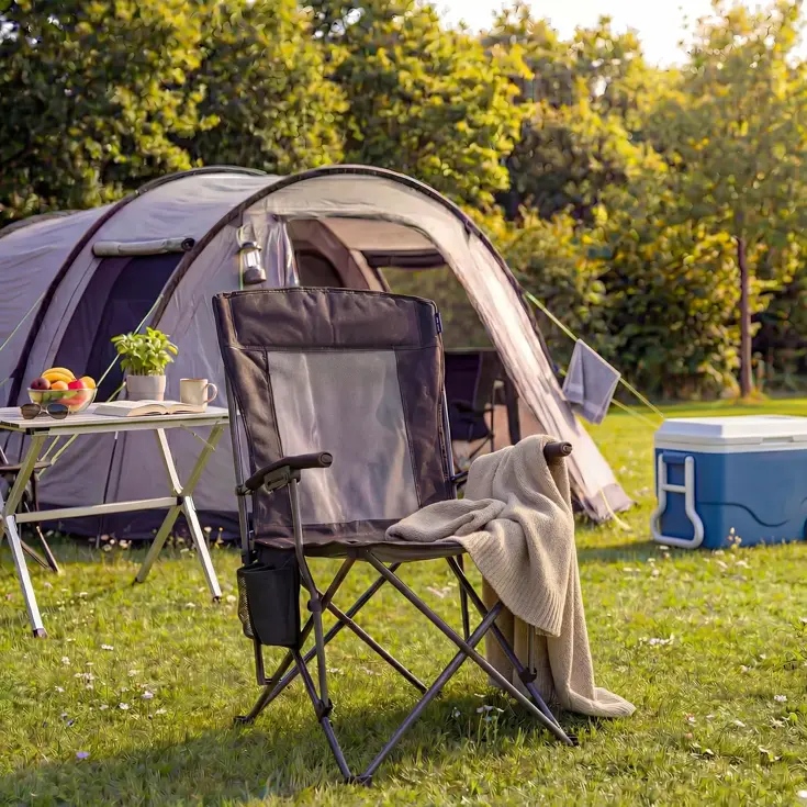 Campingstoel - Opvouwbaar - 150KG - Vouwstoel