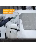 Ijskrabber met antivries deken