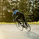 Loeffler fietsbroek met bretels WS heren