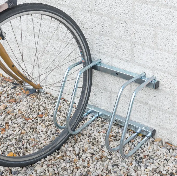 Fietsenrek voor 2 Fietsen van Gegalvaniseerd Staal