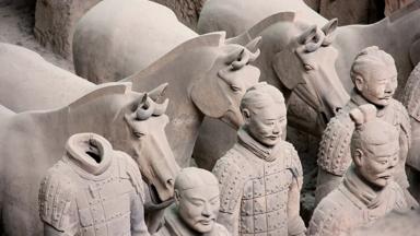china_xian_terracottaleger_standbeeld_paard_soldaten_w