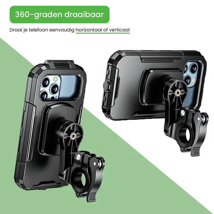 DRYGO Telefoonhouder Fiets Waterdicht – Maat XL