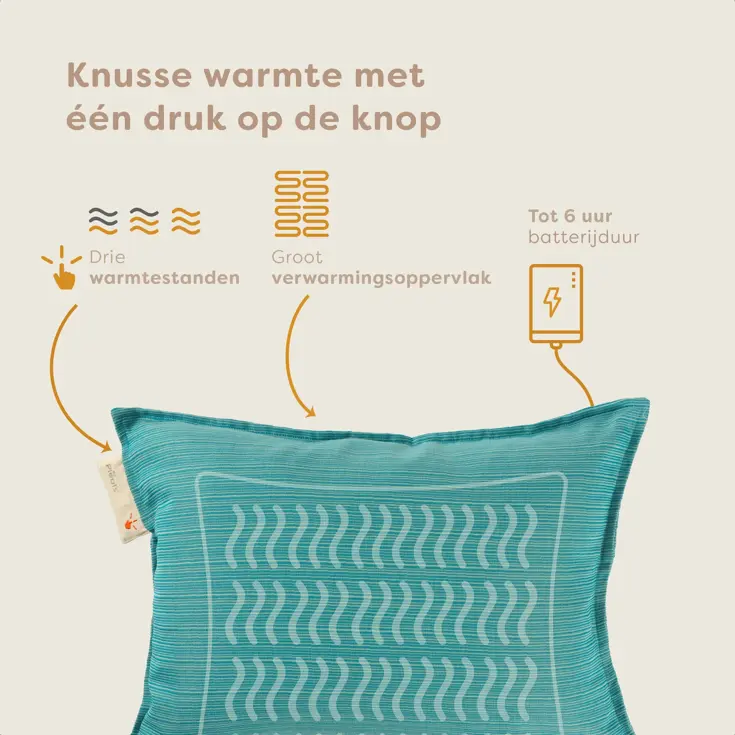 Pleafs Warmtekussen 45x60cm Outdoor