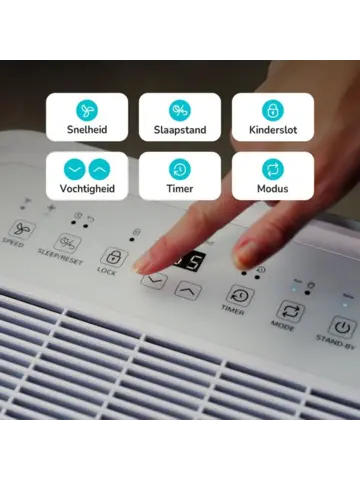 Luna - Luchtontvochtiger 25L per dag