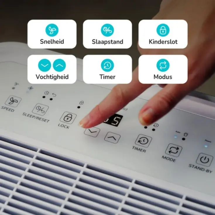 Luna - Luchtontvochtiger 25L per dag