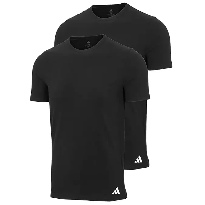 Adidas - Active 2-Pack O-hals Shirts - Heren