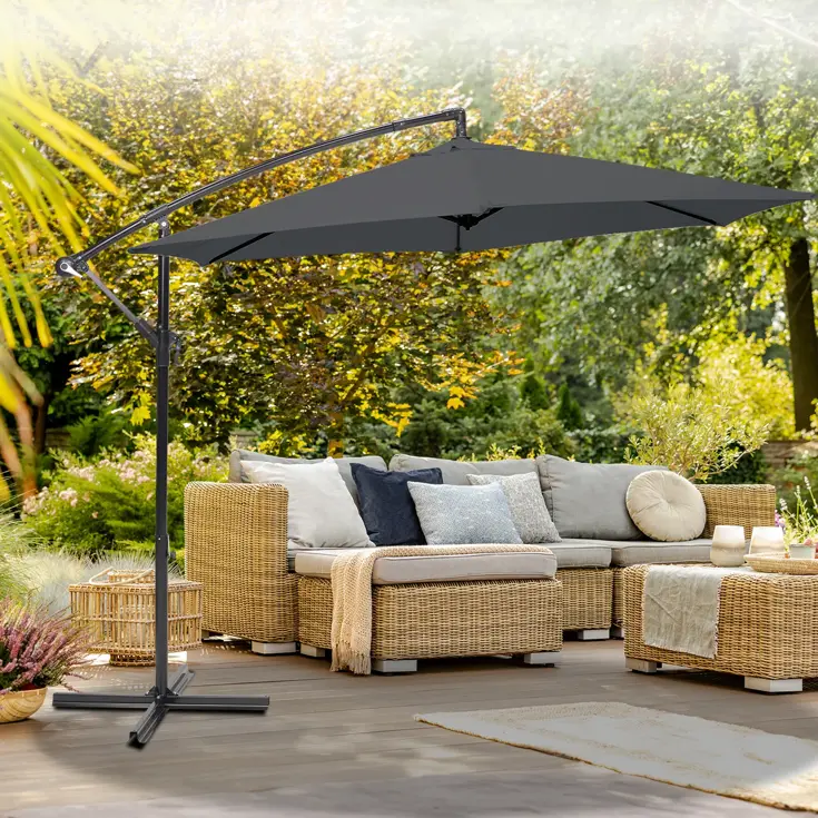 Zweefparasol - 300CM - Incl. Kruisvoet