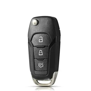Klapsleutelbehuizing 3 knops geschikt voor Ford