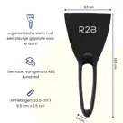 R2B IJskrabber Auto met IJsbreker - Zwart