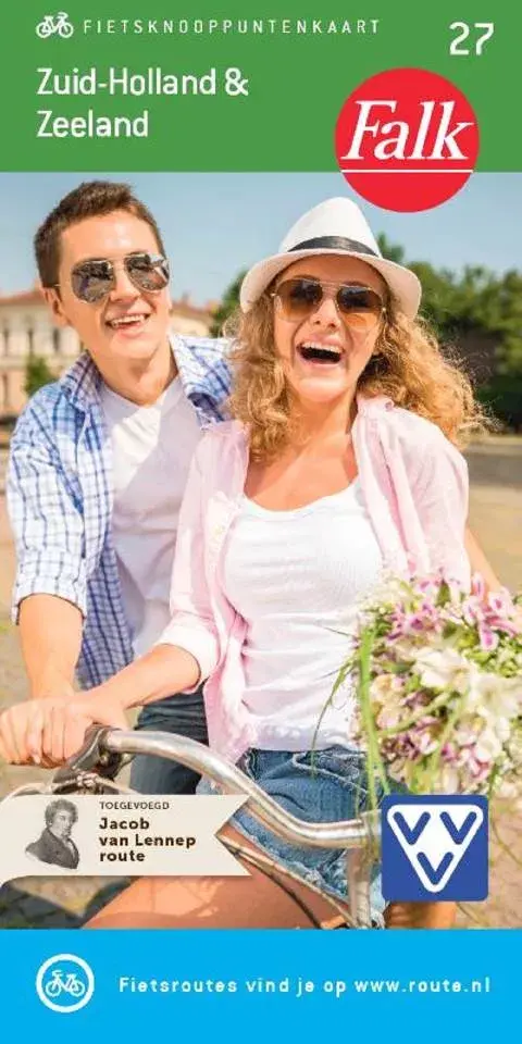 Falk fietskaart Zuid-Holland en Zeeland